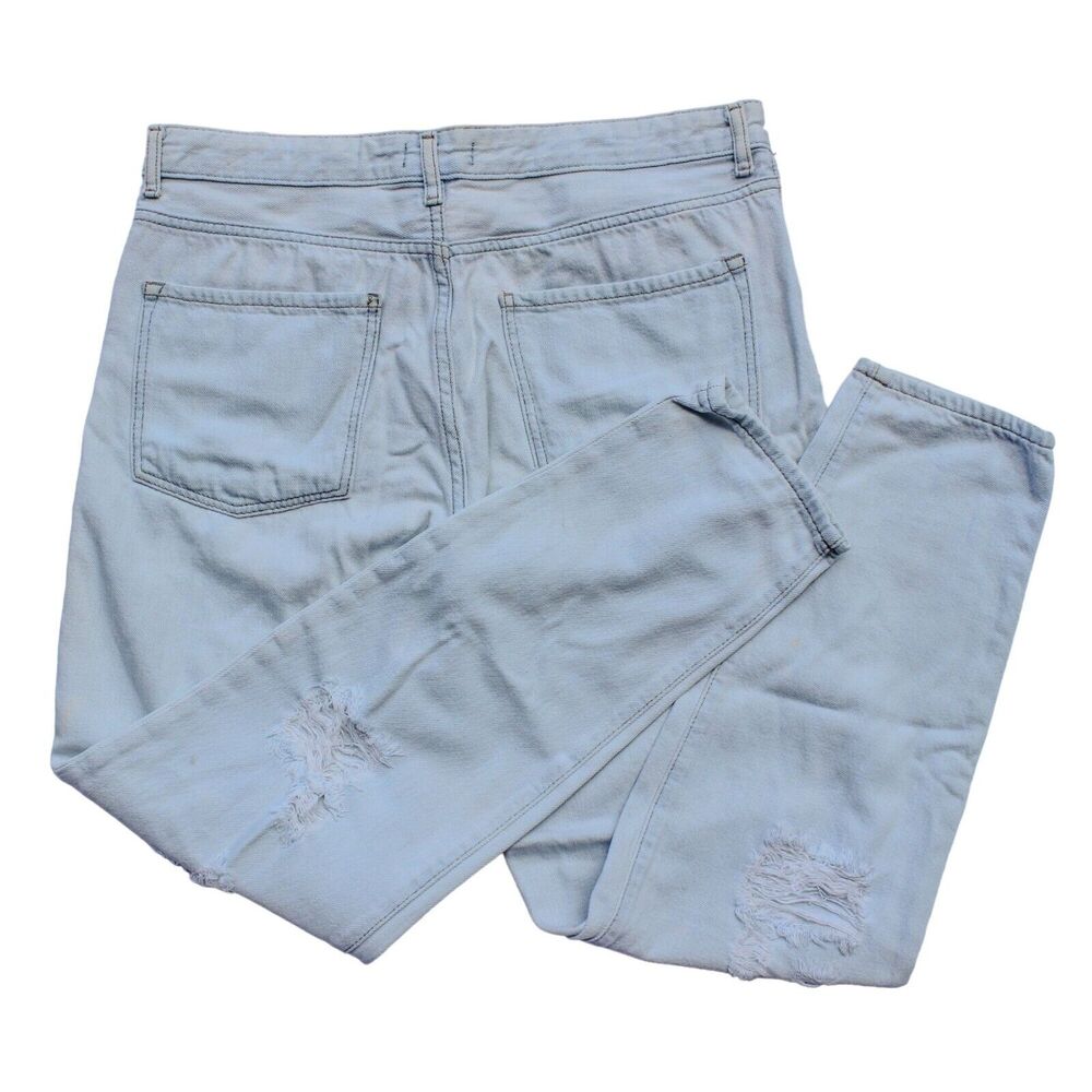 Forever 21 Light Wash Distressed Jeans Size 29 - Picture 3 of 9